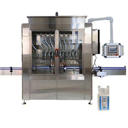 100ml-1000ml 식용 수 병 충전물 기계 레테르를 붙이는 기계 