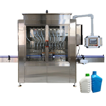 압축 공기를 넣은 향수 액체 물병 회전하는 충전물 기계 생산 설비 