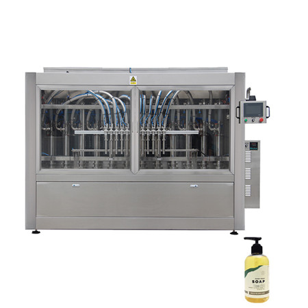 크림 / 샴푸 / 음료 / 물을위한 A02 압축 공기를 넣은 액체 풀 충전물 기계 