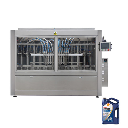 소형 제조업체 고정밀 4 헤드 추적 세탁 세제 액체 충전 기계 