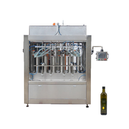 고품질 체적 신 우유 액체 4-맨 위 충전물 기계 제조자 